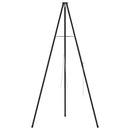 vidaXL Tűzrakó állvány Fekete 92 x 92 x 151,5 cm Acél