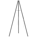 vidaXL Tűzrakó állvány Fekete 92 x 92 x 151,5 cm Acél