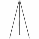 vidaXL Tűzrakó állvány Fekete 92 x 92 x 171,5 cm Acél