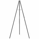vidaXL Tűzrakó állvány Fekete 92 x 92 x 191,5 cm Acél