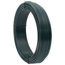 vidaXL Kerítéskötöző drót Zöld 33 m PVC