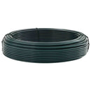 vidaXL Kerítéskötöző drót Zöld 33 m PVC