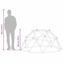 vidaXL Gyerek mászó kupola Kék 6FT csúszás nélkül Acél