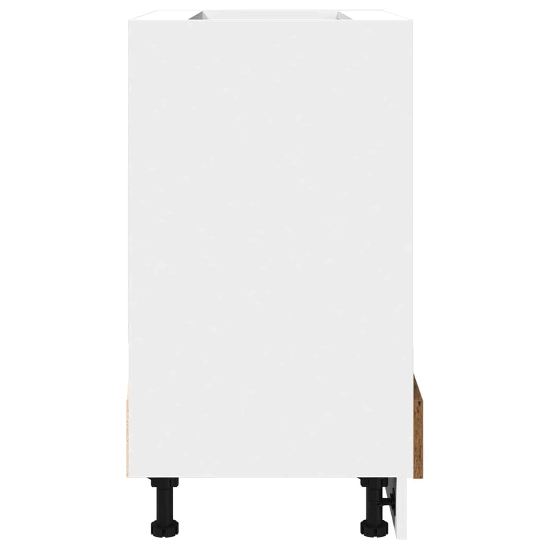 vidaXL Szekrény sütőhöz Riga Régi fa 60 x 46 x 81,5 cm Faanyag