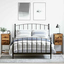 vidaXL Éjjeliszekrény fiókkal 2 pcs Régi fa 32 x 42 x 70 cm Faanyag