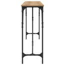 vidaXL Konzolasztal kézműves tölgy 200 x 29 x 75 cm