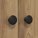 vidaXL Mosógépszekrény kézműves tölgy 68 x 48,5 x 194 cm