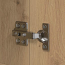 vidaXL Konyhaszekrény fiókkal polcokkal ajtóval kézműves tölgy Faanyag