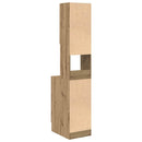 vidaXL Konyhaszekrény fiókkal polcokkal ajtóval kézműves tölgy Faanyag