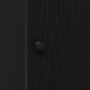 vidaXL Konyhaszekrény fiókkal polcokkal tárolóval Musta tammi Faanyag