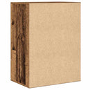 vidaXL Széf fiókkal Régi fa 60 x 39 x 80 cm Faanyag