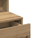 vidaXL Öltözködőasztal kézműves tölgy 80 x 41 x 134,5 cm Faanyag