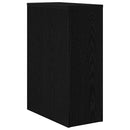 vidaXL Fürdőszoba bútor szett Fekete tölgy 22 x 44 x 61.5 cm Faanyag