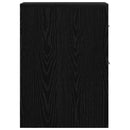 vidaXL Fürdőszoba bútor szett Fekete tölgy 22 x 44 x 61.5 cm Faanyag