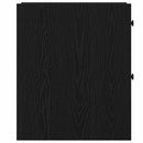 vidaXL Fürdőszoba bútor szett Fekete tölgy 80 x 18 x 60 cm Faanyag