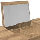 vidaXL Kozmetikai Asztal fiókkal Artisan tölgy 100 x 45 x 76 cm