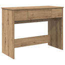 vidaXL Kozmetikai Asztal fiókkal Artisan tölgy 100 x 45 x 76 cm