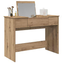 vidaXL Kozmetikai Asztal fiókkal Artisan tölgy 100 x 45 x 76 cm