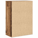 vidaXL Széf fiókkal Régi fa 60 x 31 x 84 cm Faanyag