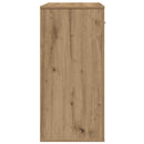 vidaXL Széf Artisan tölgy 78 x 38 x 80 cm Faanyag