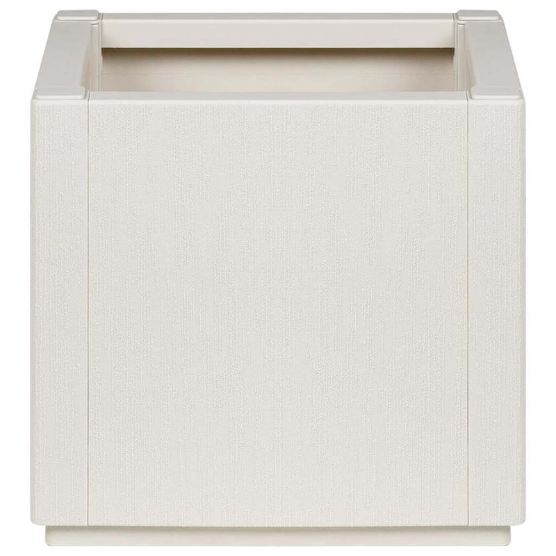 vidaXL Kerti cserép Fehér 36 x 36 x 35 cm Polipropilén