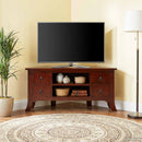 vidaXL TV szekrény fiókkal Barna 100 x 40,5 x 46 cm Tömör Mahagóni Fa