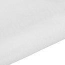 vidaXL Leeresztő Cső Fehér 16 x 5000 cm szövet