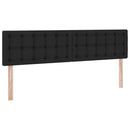 vidaXL Ágy tárolóval és matraccal Fekete 160 x 200 cm Faanyag