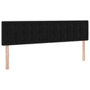 vidaXL Tárolós Ágy matracmal fejtámlával tárolóval Fekete 90 x 200 cm