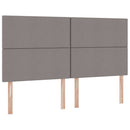 vidaXL Ágy tárolóval és matraccal Tópszínű 160 x 200 cm Poliészter