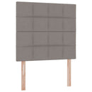vidaXL Ágy tárolóval és matraccal Tópszínű 90 x 200 cm Poliészter