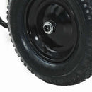 vidaXL Talicska Ezüst és Fekete 137 x 60 x 65,5 cm Acél