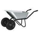 vidaXL Talicska Ezüst és Fekete 137 x 60 x 65,5 cm Acél