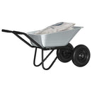 vidaXL Talicska Ezüst és Fekete 137 x 60 x 65,5 cm Acél