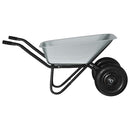 vidaXL Talicska Ezüst és Fekete 137 x 60 x 65,5 cm Acél