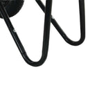 vidaXL Talicska Ezüst és Fekete 124 x 73 x 65 cm Acél