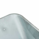 vidaXL Talicska tálca csere Ezüst 88 x 60 x 32 cm Acél