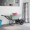 vidaXL Talicska tálca csere Ezüst 88 x 60 x 32 cm Acél