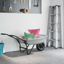 vidaXL Talicska tálca csere Ezüst 80 x 60 x 25 cm Acél