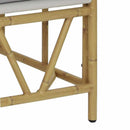 vidaXL Kerti pad Világosszürke 110 x 75 x 71 cm Acél