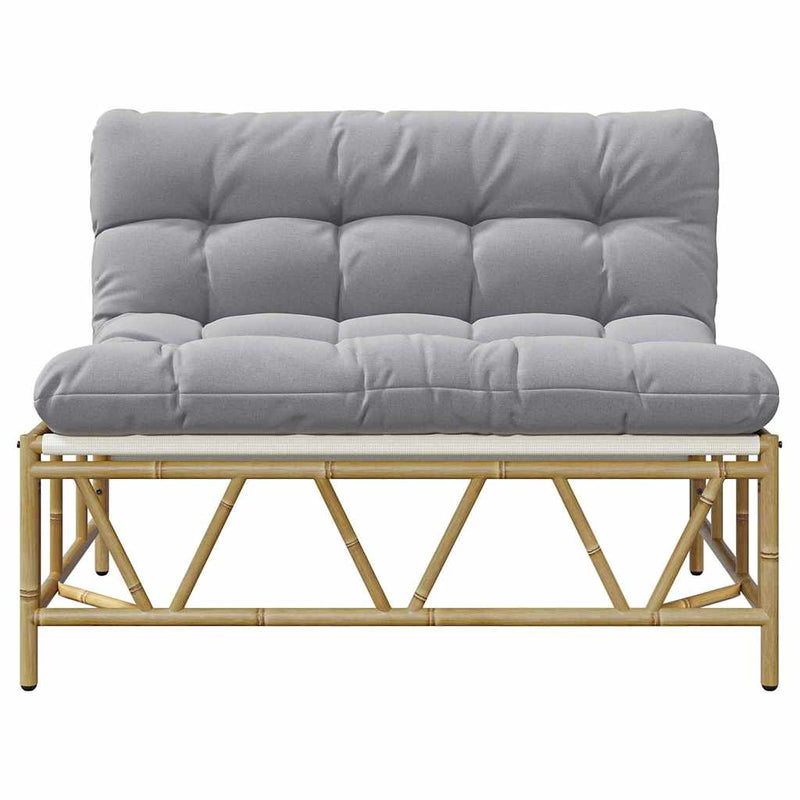 vidaXL Kerti pad Világosszürke 110 x 75 x 71 cm Acél