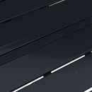 vidaXL Kültéri Bútor Antracit Acél