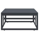 vidaXL Kültéri Bútor Antracit Acél