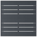 vidaXL Kültéri Bútor Antracit Acél