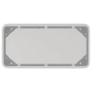 vidaXL Kerti Asztal Fekete 80 x 40 x 45.5 cm Poli rattan