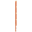 vidaXL Fejtámla fejtámlával Barna 140,5 x 3 x 80 cm Tömör fenyőfa