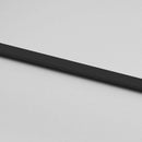 vidaXL fekete ESG üveg tolóajtó fémszerelvény-szettel 102,5x205 cm