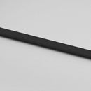 vidaXL fekete ESG üveg tolóajtó fémszerelvény-szettel 102,5x205 cm