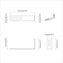 vidaXL Anti Tip konzol Egyszínű 1268 pcs Ezüst Vas