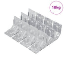 vidaXL Konzol 212 pcs Horganyzott 106 x 55 x 1,5mm Acél